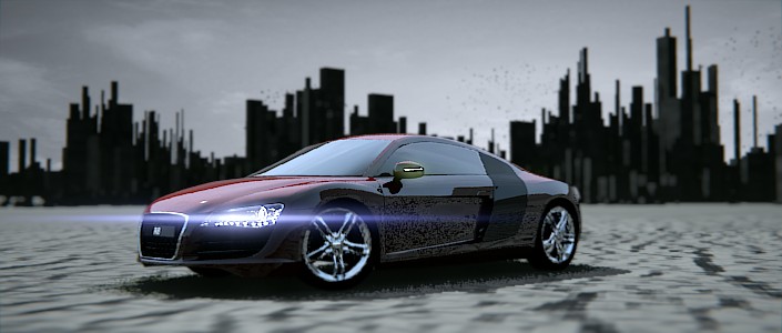 AudiR8 With Rig preview image 1